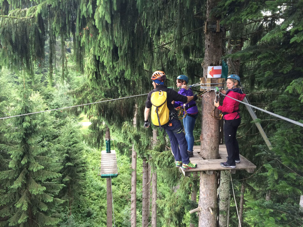IGL Betriebsausflug Klettergarten