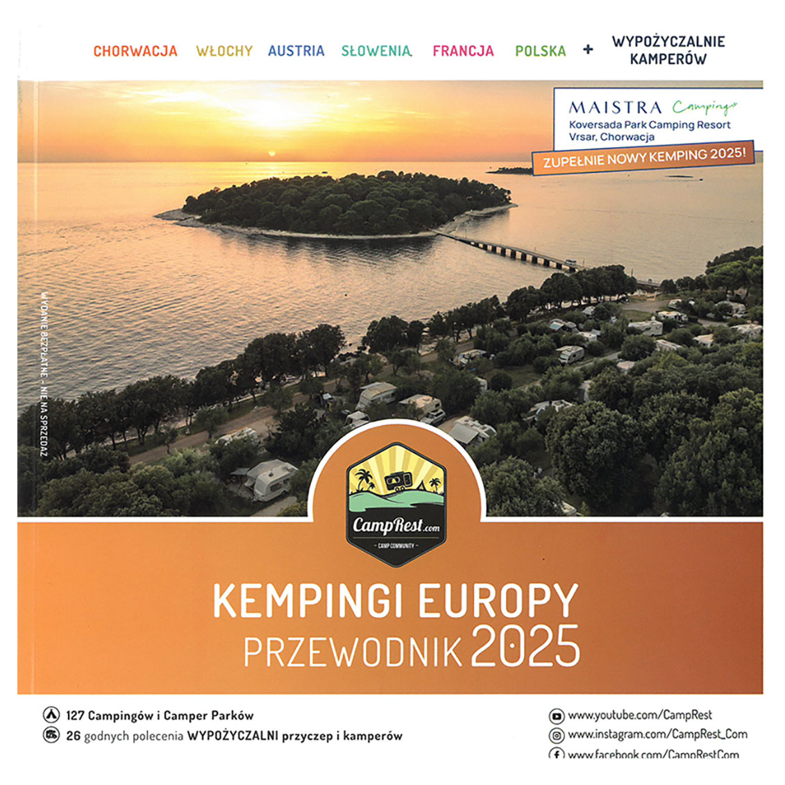 Kampingi Europy polnischer Campingführer Cover
