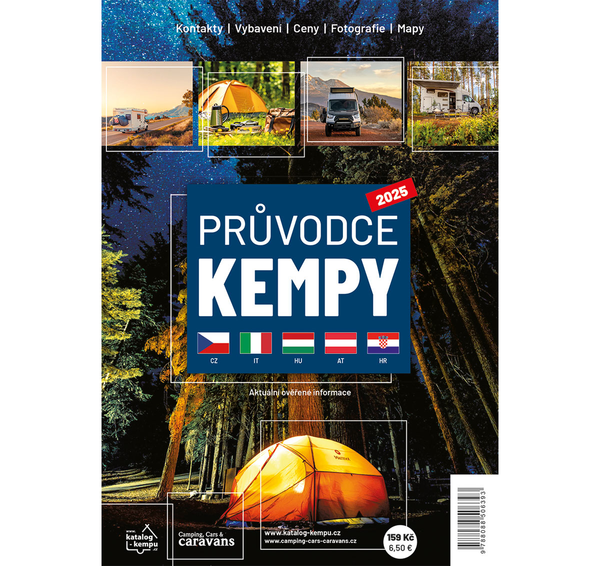 Kempy tschechischer Campingführer Cover