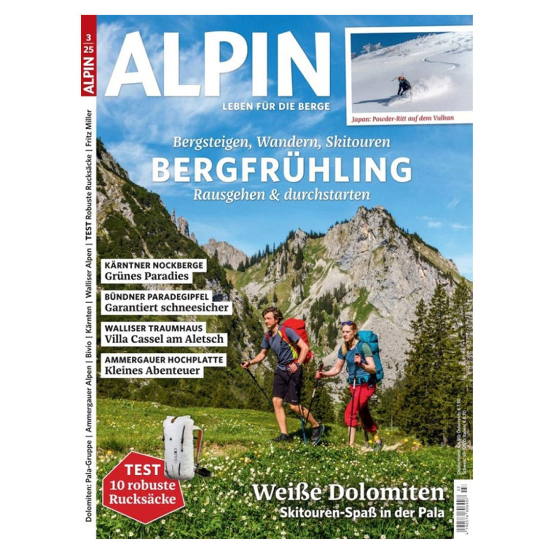 Alpin Bergsportmagazin Cover 2026