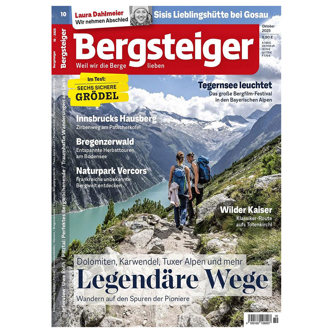 Bergsteiger Magazin Cover 2026