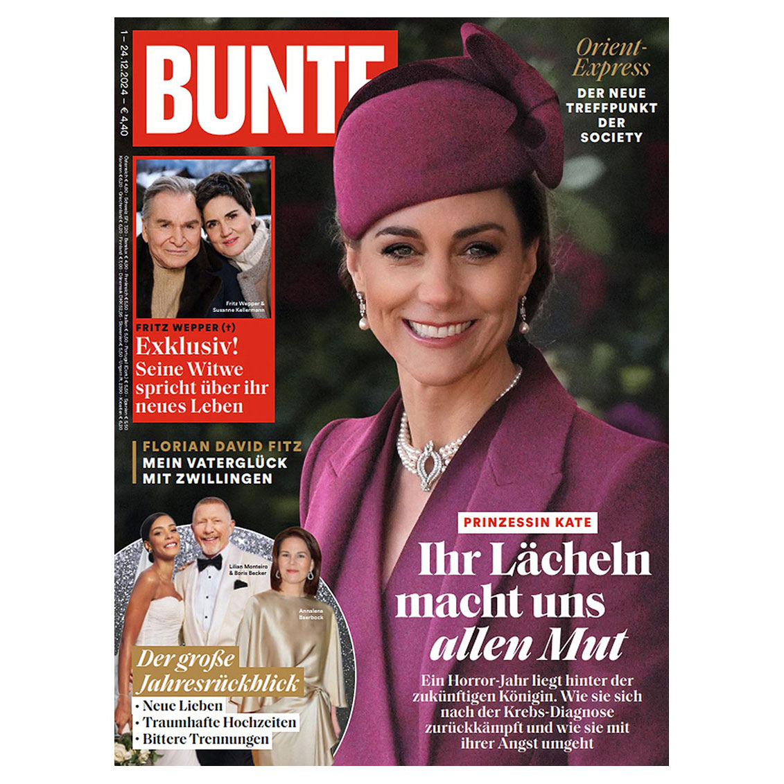 Bunte Lifestylemagazin Cover 2026