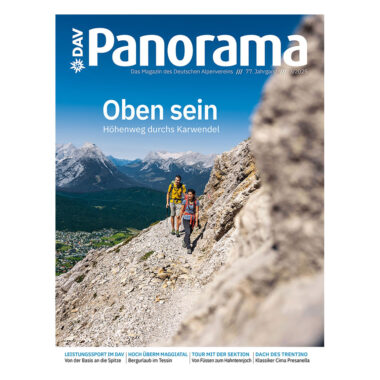 DAV Panorama Mitgliedermagazin Cover 2026