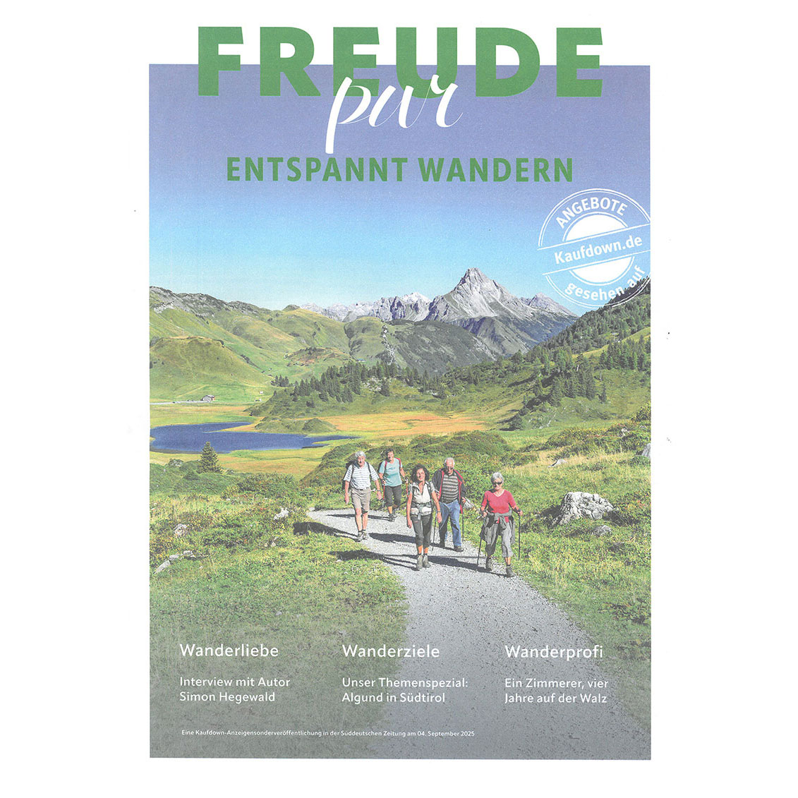 Freude pur Special Cover 2026