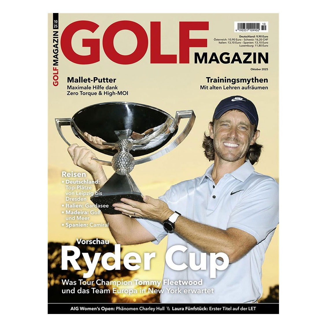 Golf Magazin Cover 2026