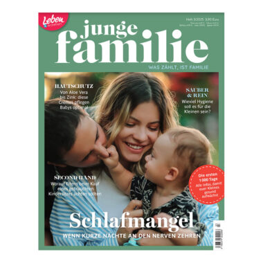 Junge Familie Familienmagazin Cover 2026