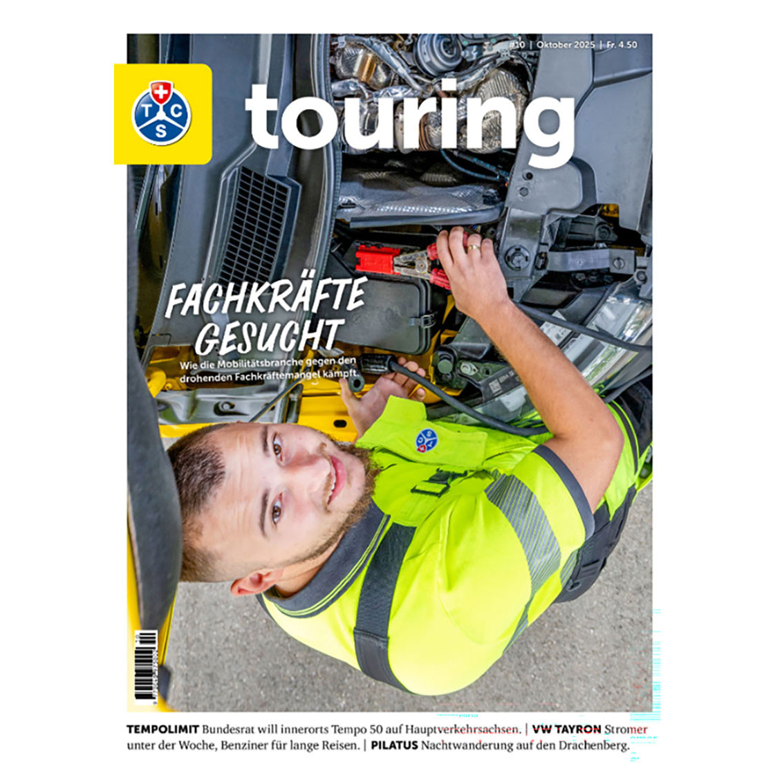 TCS Touring Mitgliedermagazin Cover