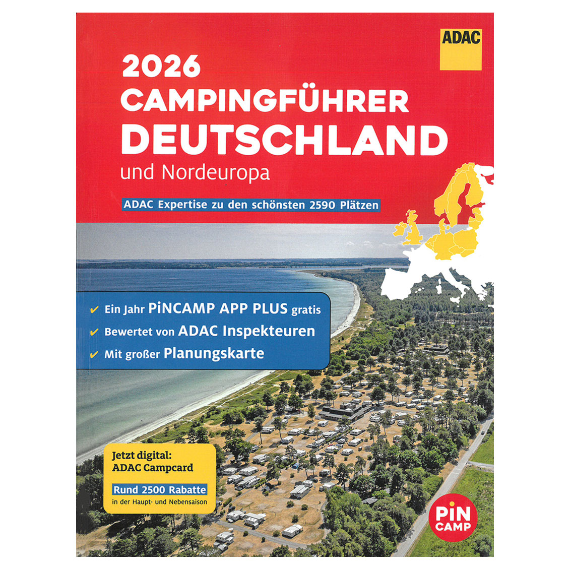 ADAC Campingführer Südeuropa Cover 2027