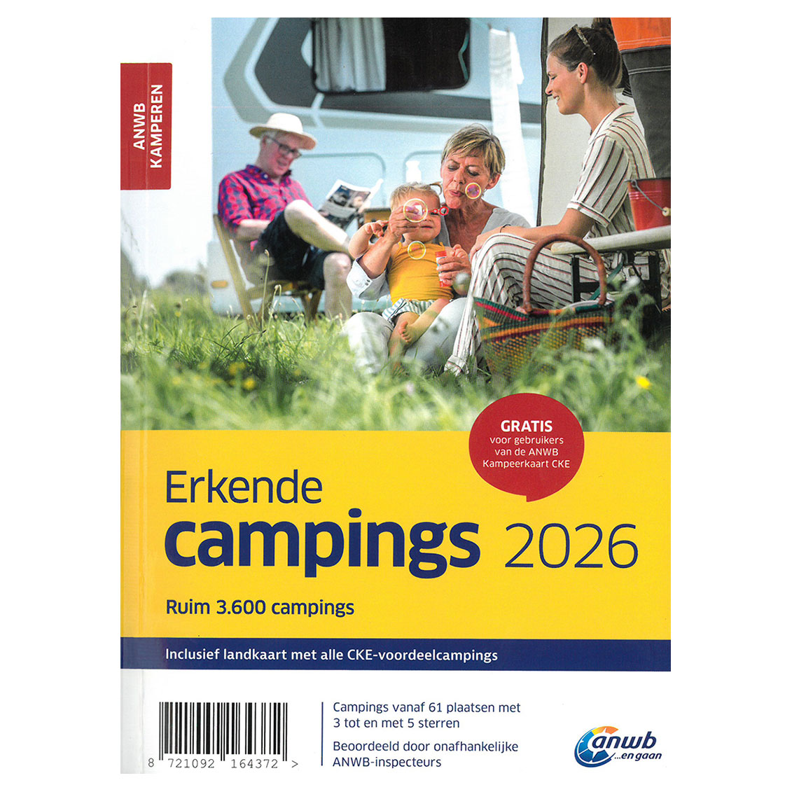 ANWB Erkende Campings Cover 2027