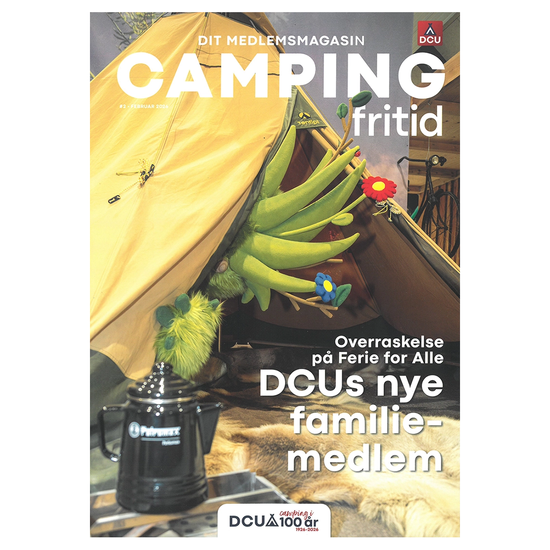 Camping Fritid dänisches Campingmagazin Cover 2027