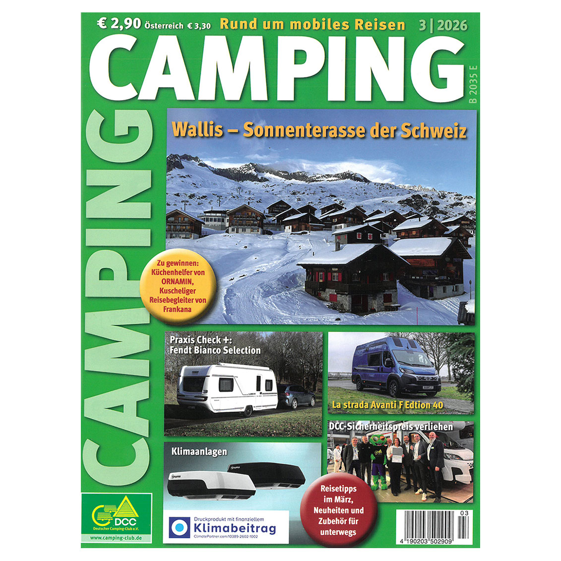 DCC Camping Magazin Cover 2027
