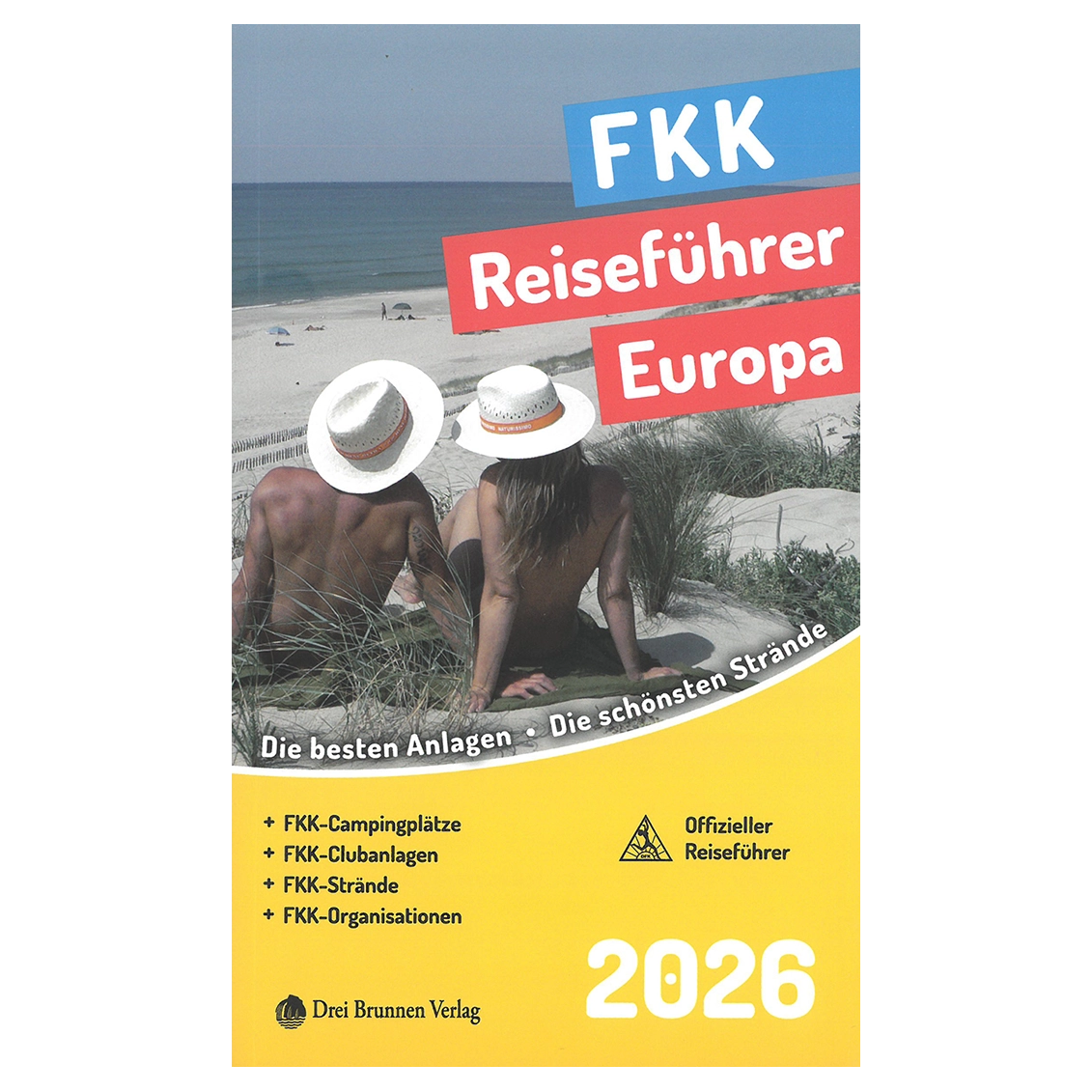 FKK Campingführer für Nudisten Cover 2027