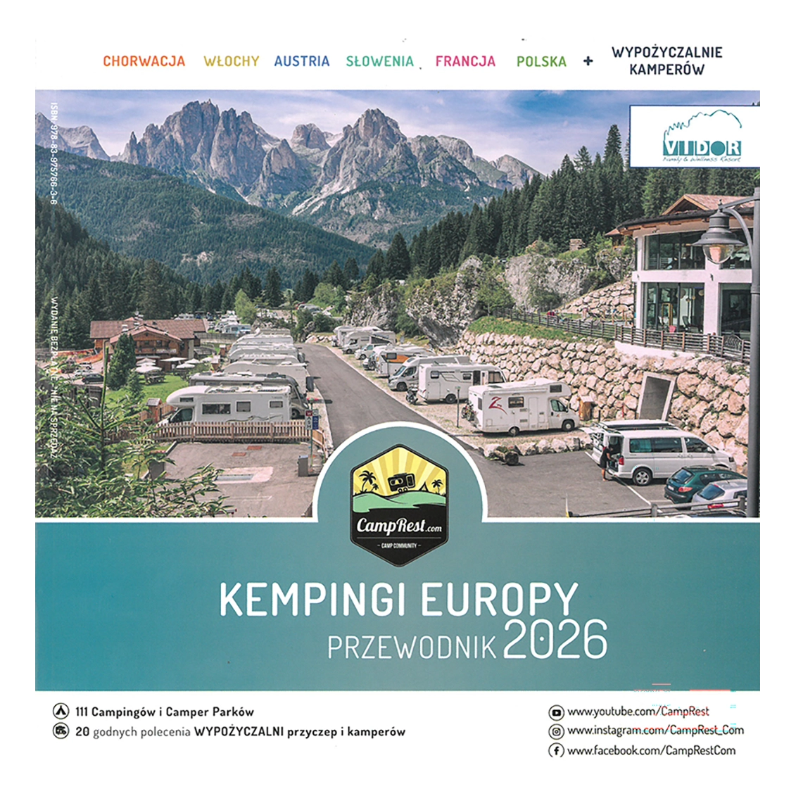 Kempingi Europy polnischer Campingführer Cover 2027